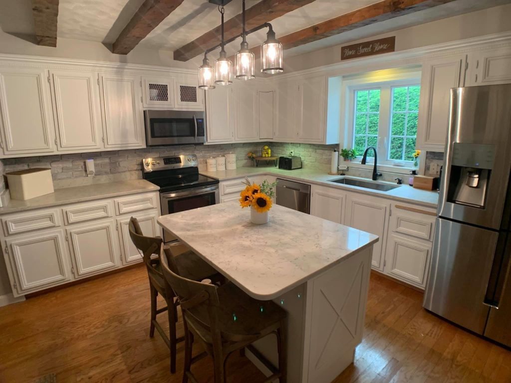 Professional Cabinet Painting in Franklin, MA